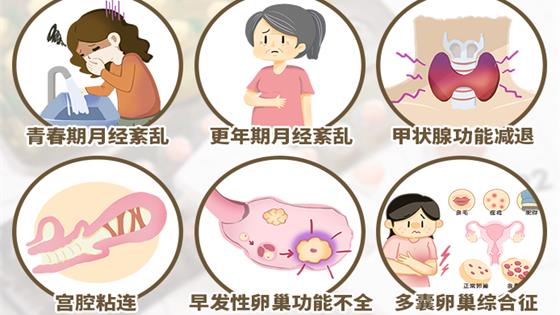 没怀孕月经一直不来怎么回事