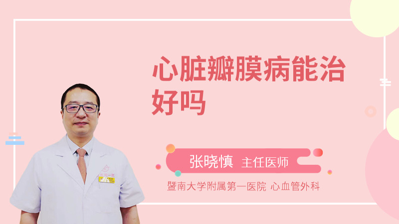 心脏瓣膜病能治好吗