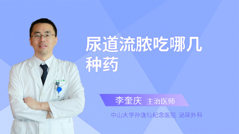 尿道流脓吃哪几种药