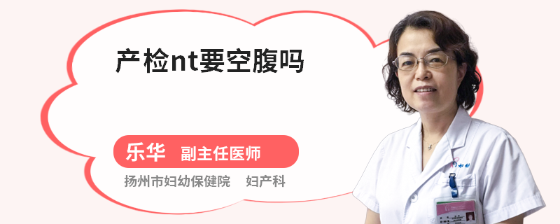 产检nt要空腹吗