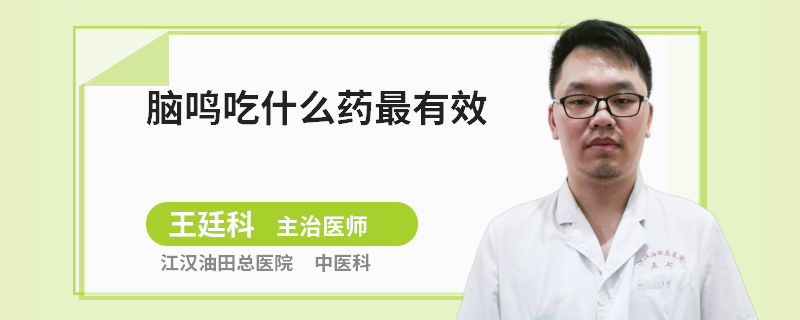 脑鸣吃什么药最有效
