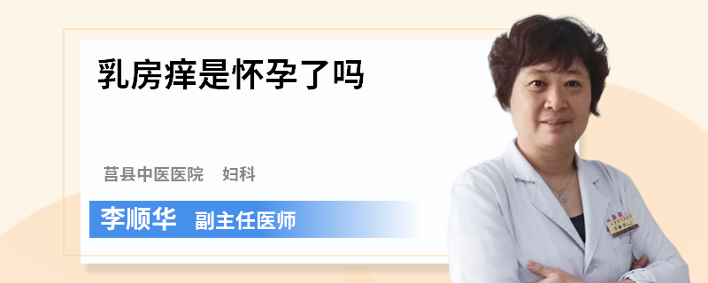 乳房痒是怀孕了吗