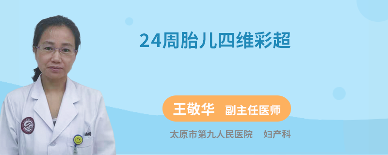 24周胎儿四维彩超