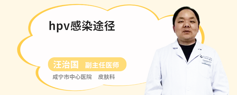 hpv感染途径