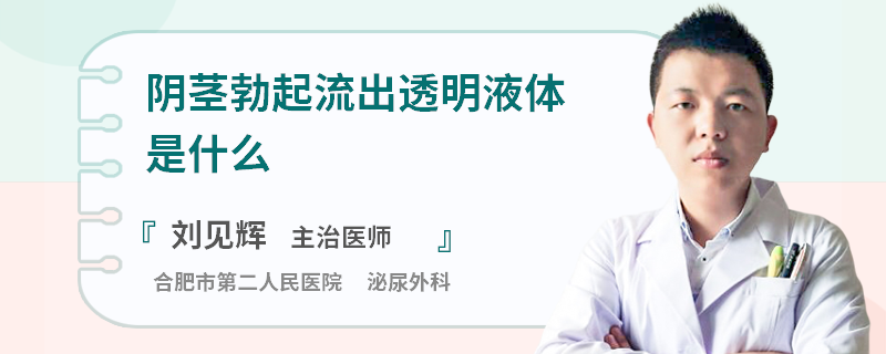 阴茎勃起流出透明液体是什么