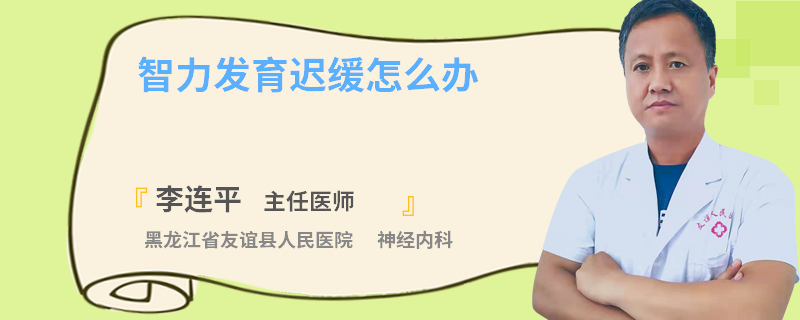 智力发育迟缓怎么办