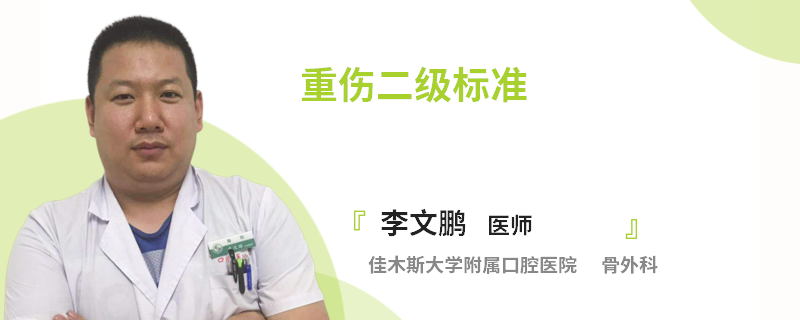 重伤二级标准