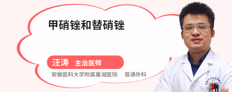 甲硝锉和替硝锉