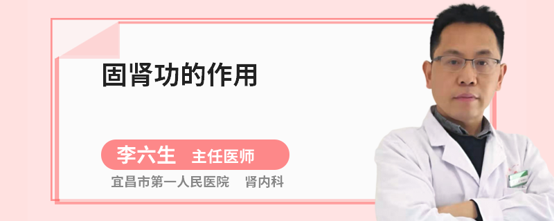 固肾功的作用