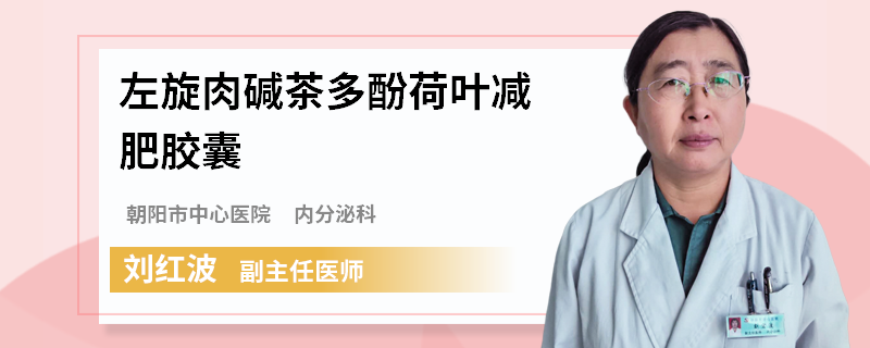 左旋肉碱茶多酚荷叶减肥胶囊
