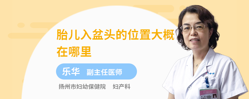 胎儿入盆头的位置大概在哪里
