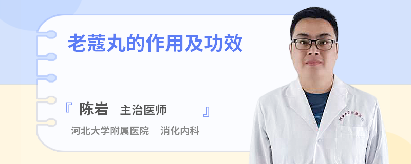 老蔻丸的作用及功效