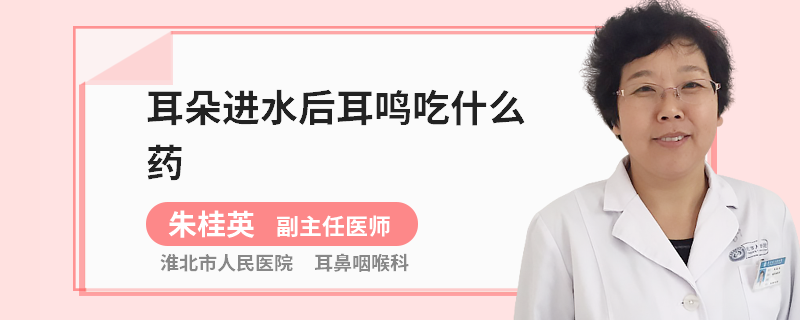 耳朵进水后耳鸣吃什么药