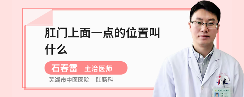 肛门上面一点的位置叫什么