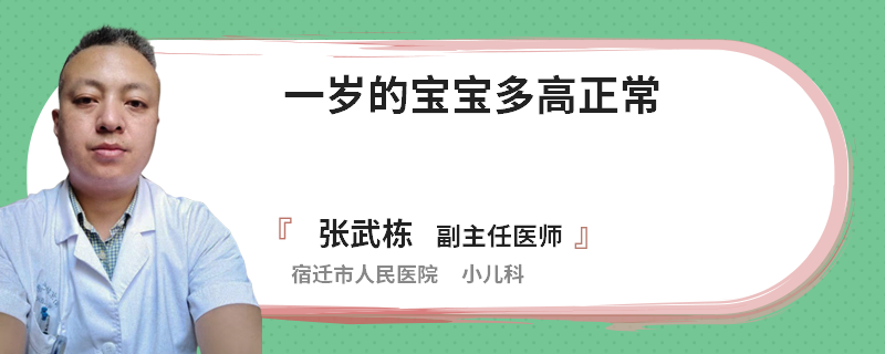 一岁的宝宝多高正常