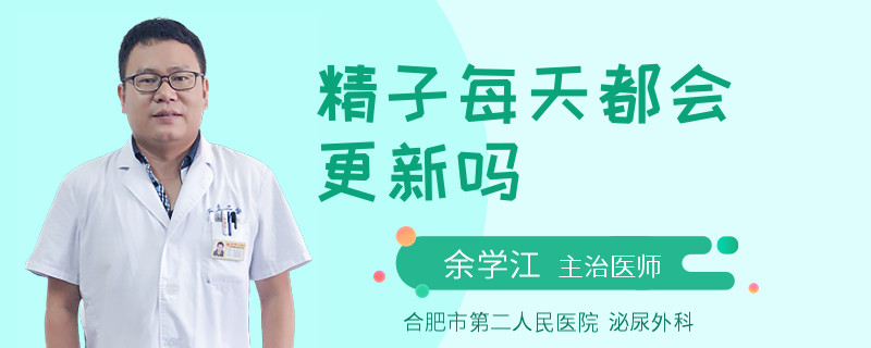 精子每天都会更新吗