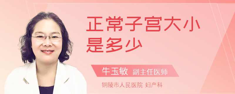 正常子宫大小是多少