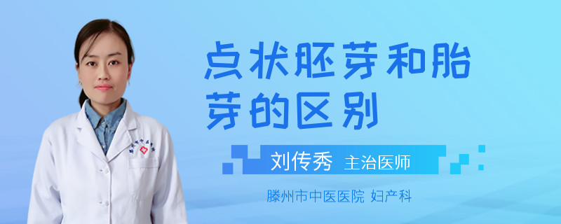 点状胚芽和胎芽的区别