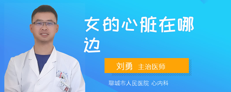女的心脏在哪边