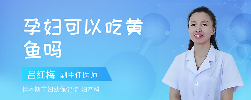 孕妇可以吃黄鱼吗