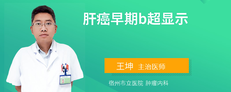 肝癌早期b超显示