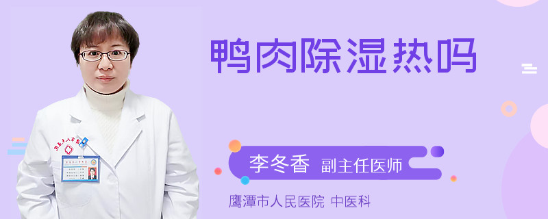 鸭肉除湿热吗