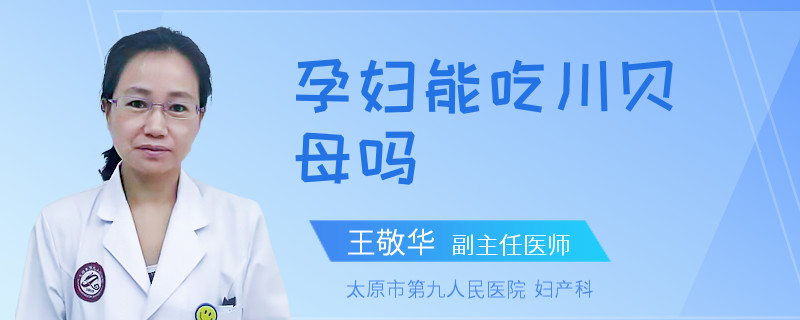 孕妇能吃川贝母吗