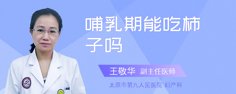 哺乳期能吃柿子吗