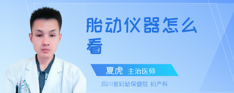 胎动仪器怎么看