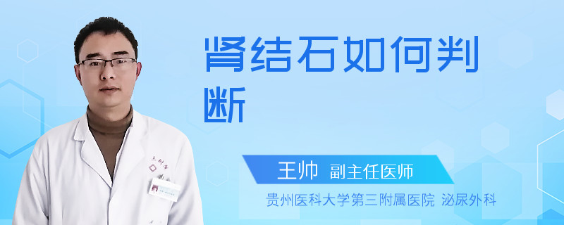 肾结石如何判断