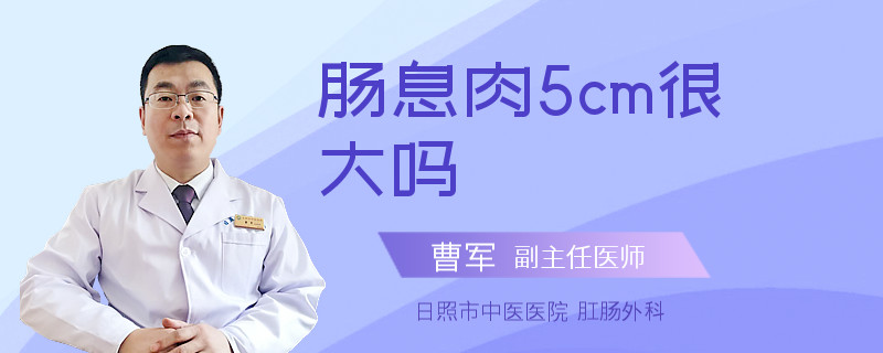 肠息肉5cm很大吗