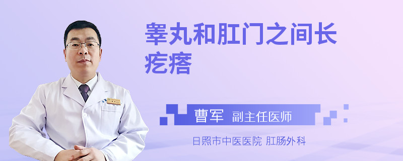 睾丸和肛门之间长疙瘩