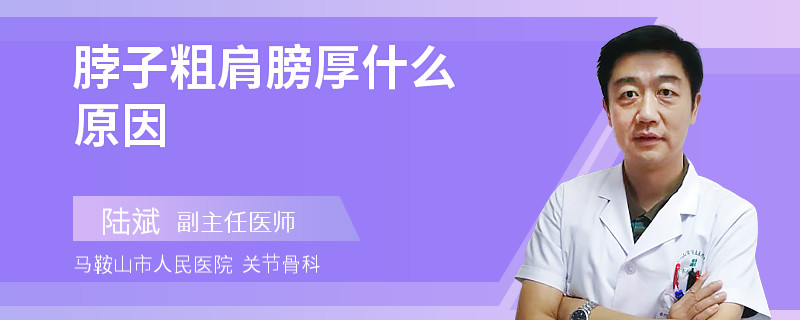 脖子粗肩膀厚什么原因