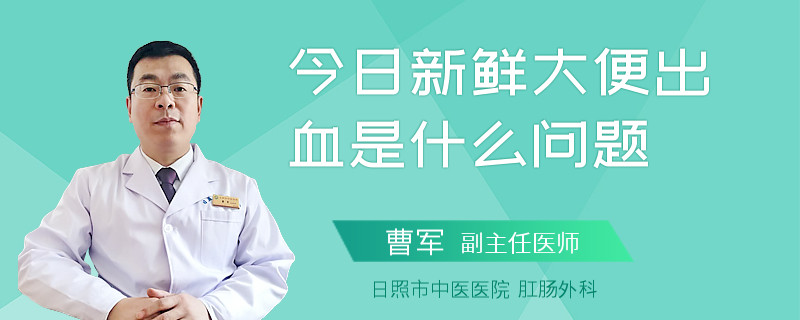 今日新鲜大便出血是什么问题