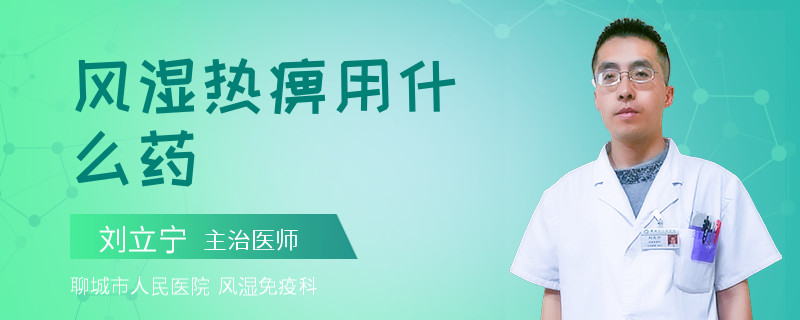风湿热痹用什么药