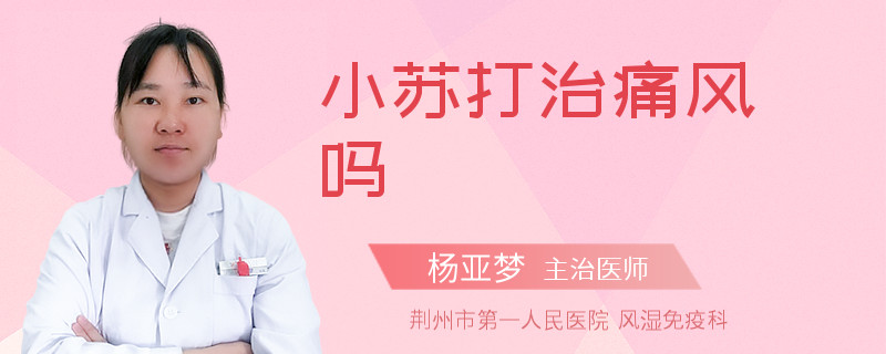 小苏打治痛风吗