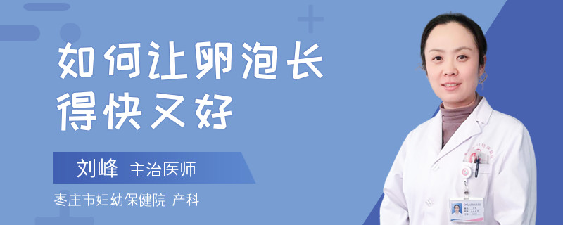 如何让卵泡长得快又好