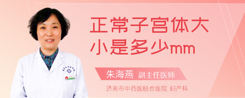 正常子宫体大小是多少mm