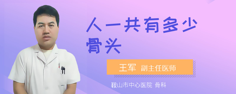 人一共有多少骨头