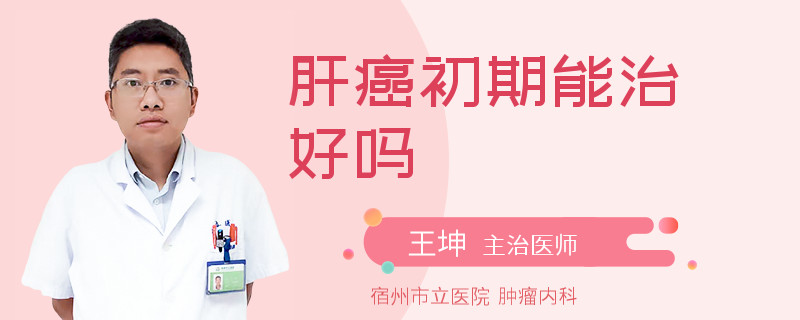 肝癌初期能治好吗