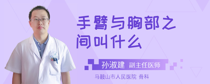 手臂与胸部之间叫什么