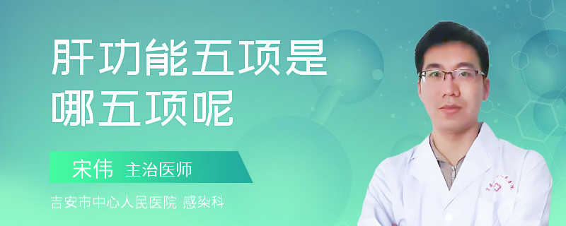 肝功能五项是哪五项呢