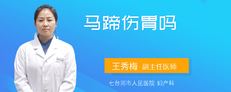 马蹄伤胃吗