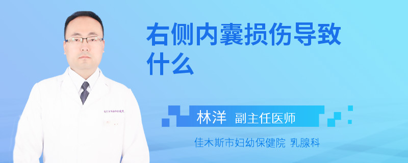 右侧内囊损伤导致什么