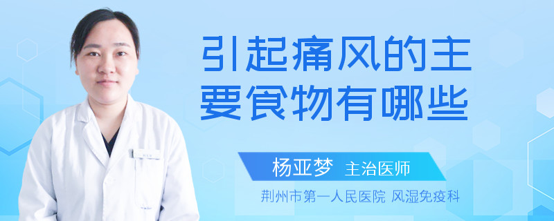 引起痛风的主要食物有哪些