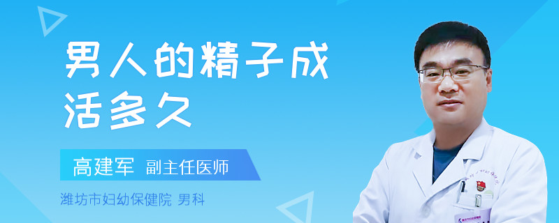 男人的精子成活多久