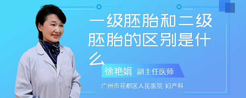 一级胚胎和二级胚胎的区别是什么