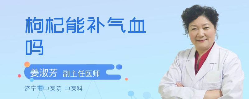 枸杞能补气血吗