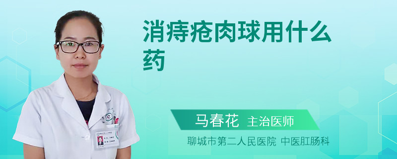 消痔疮肉球用什么药