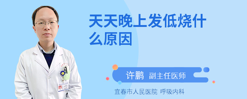 天天晚上发低烧什么原因